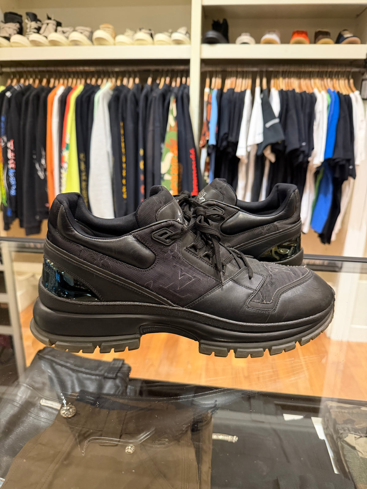 Louis Vuitton 2054 LV Trail Line Sneaker - Triple Black