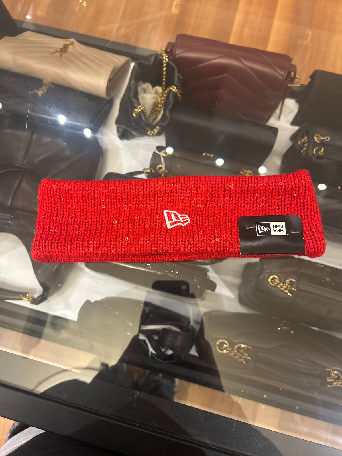 Supreme x New Era Sequin Arc Logo Headband