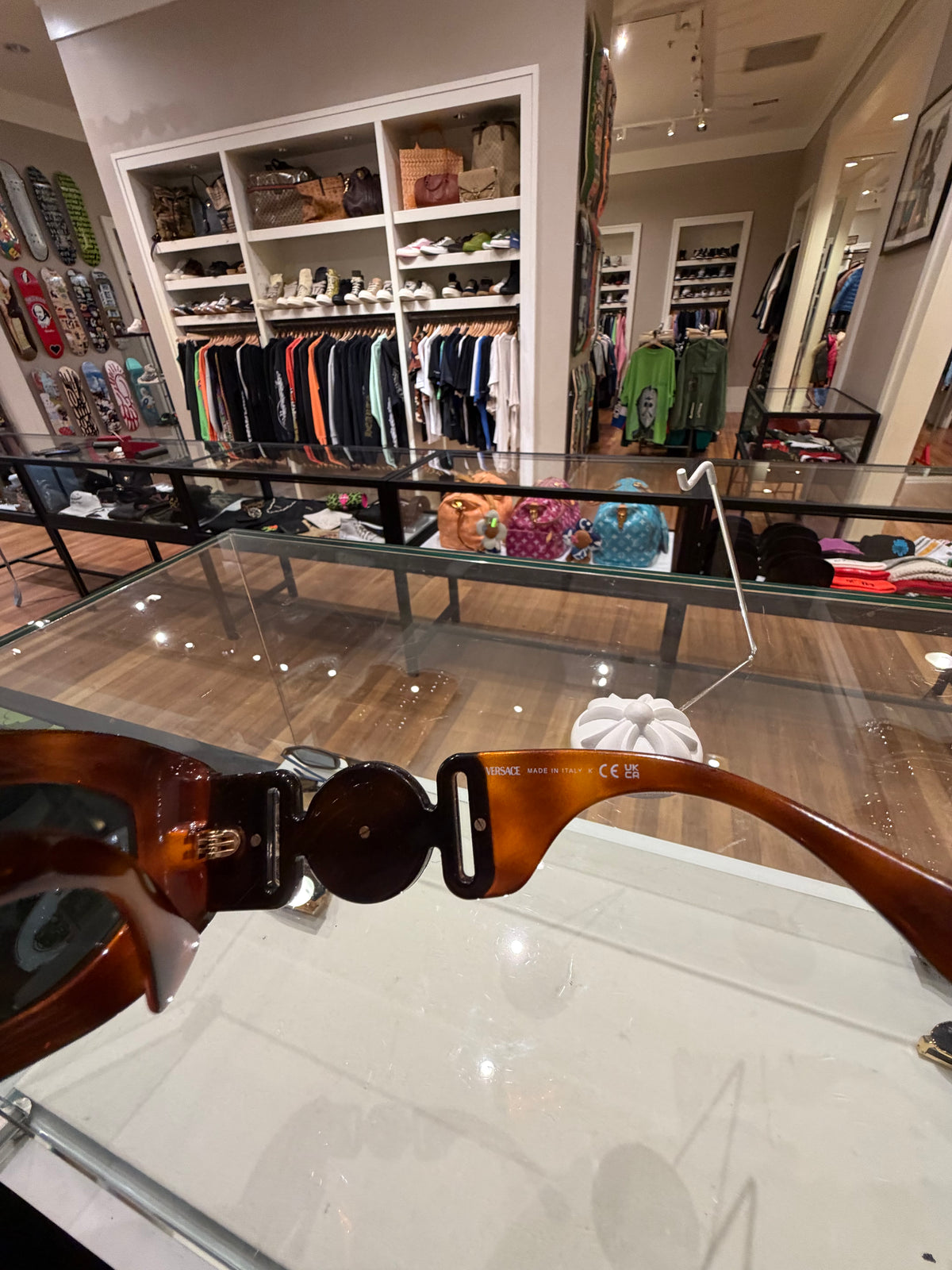 Versace Maxi Medusa Biggie Sunglasses - Brown