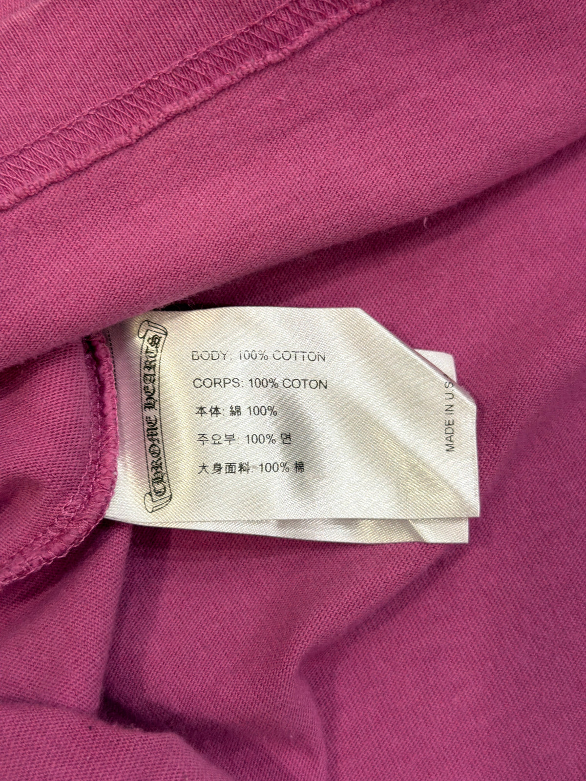 Chrome Hearts x Matty Boy Spider Web LS -Purple