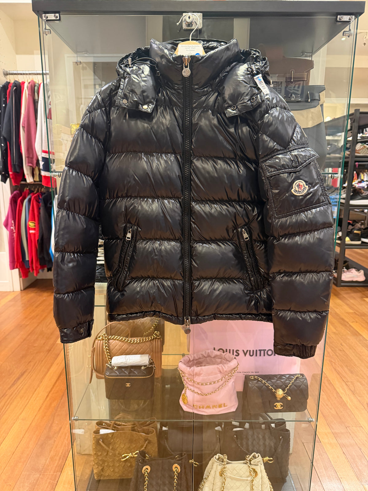 Moncler Maya Guibbotto
Down Puffer Jacket - Black