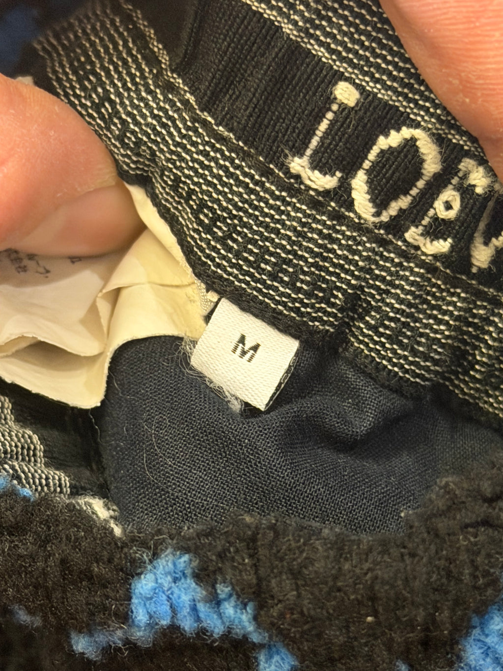 Loewe Anagram Wide Leg Logo Jaquard Fleece Drawstring Shorts