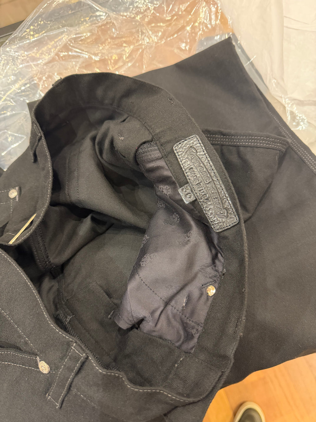 Chrome Hearts ‘Dexter’ Pants Baggy - Black