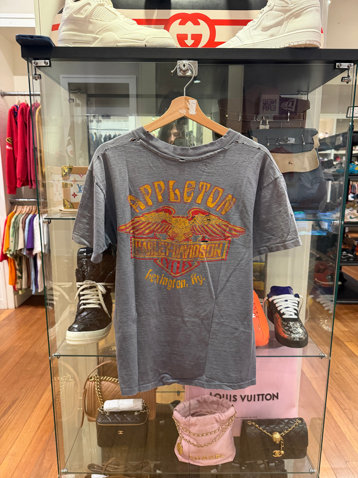 Harley Davidson Vintage 1980’s Distressed Tee