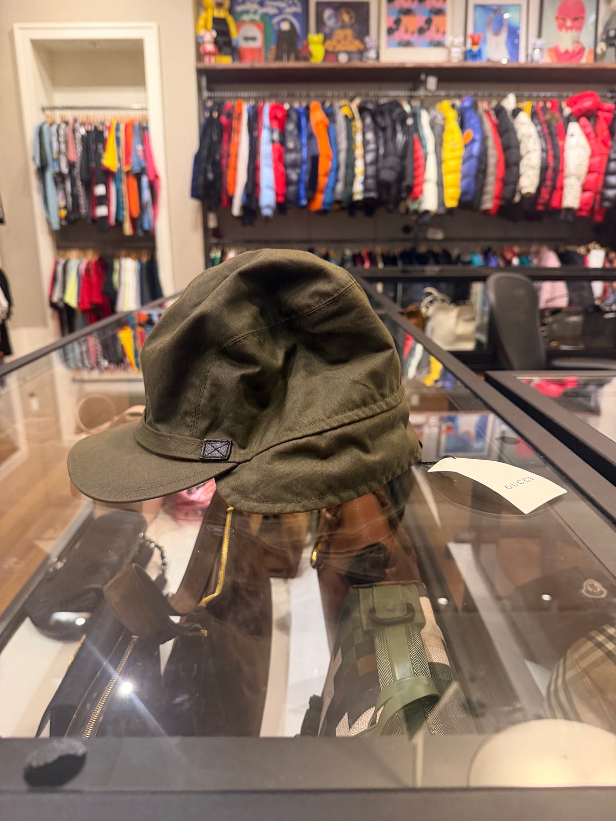 Gucci Cappello Uomo Cotyon Hat w Flaps