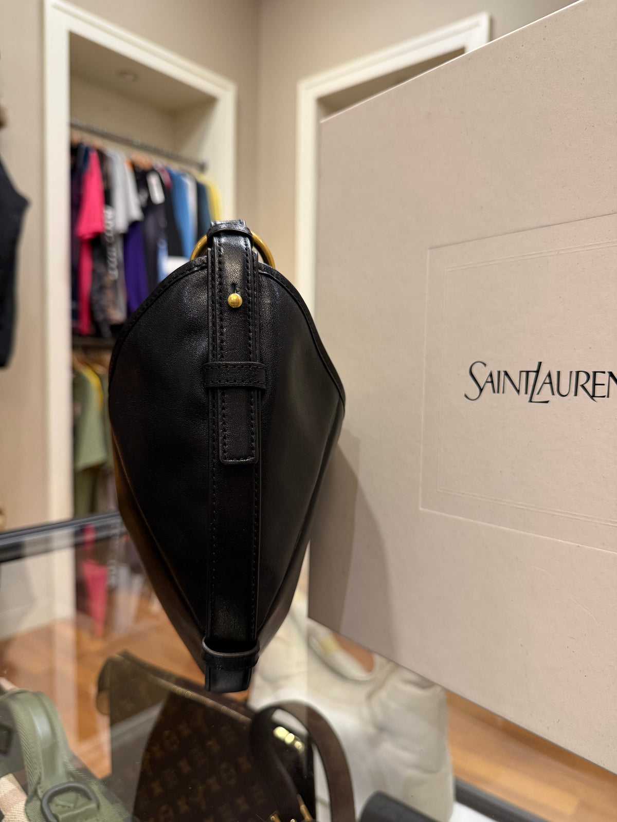 Saint Laurent Mombasa Small Leather
