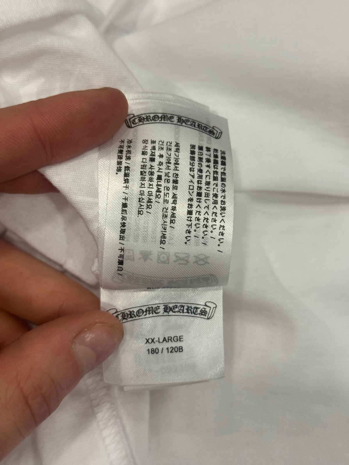 Chrome Hearts Horse Shoe Tee - White