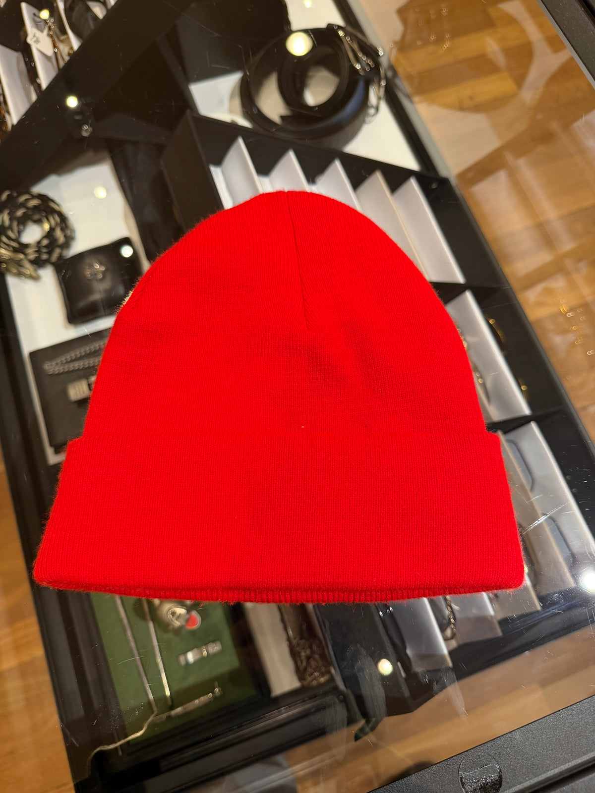 Chrome Hearts Logo Beanie - Red