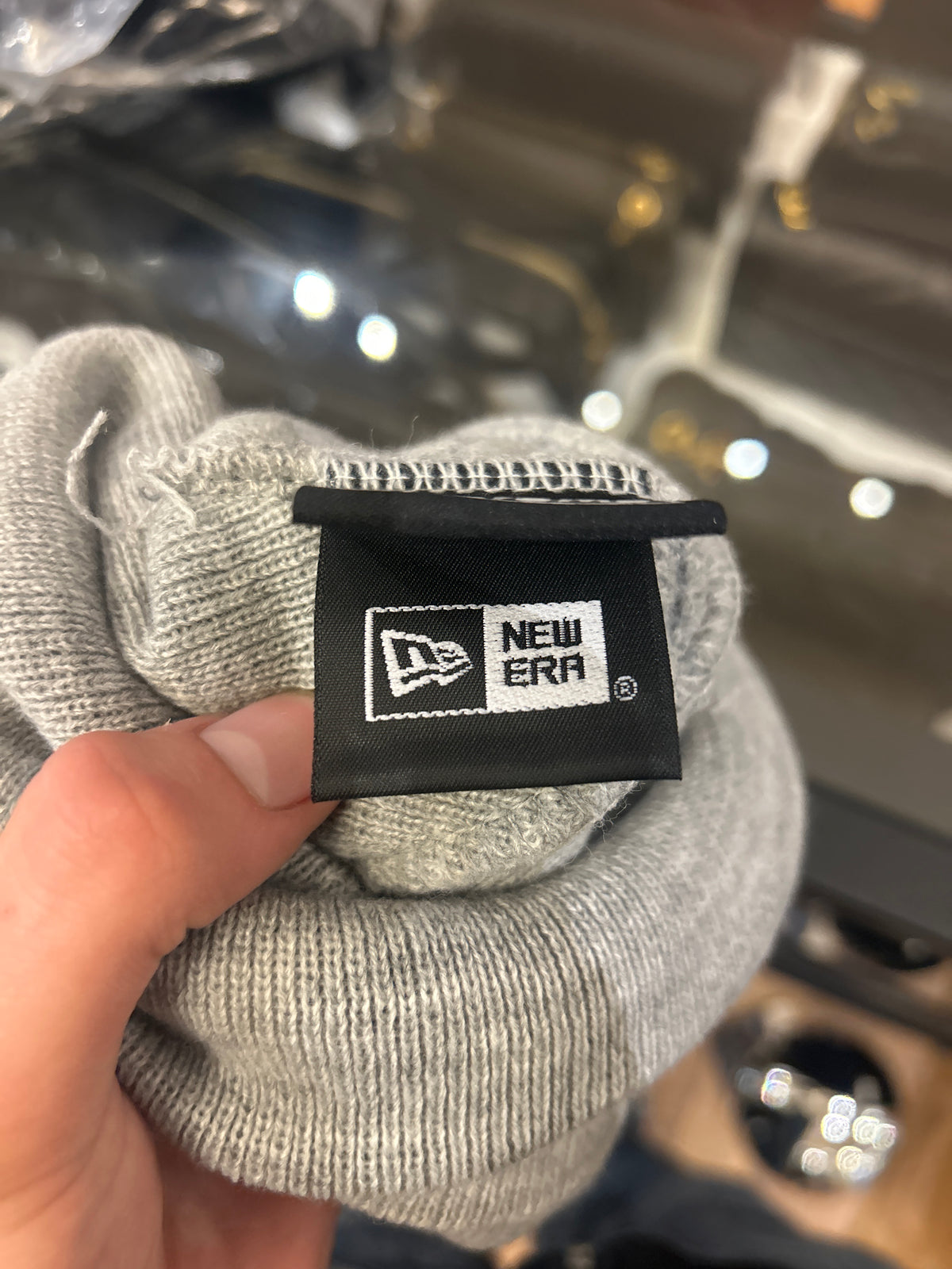 Supreme Cross Box Logo Beanie - Grey