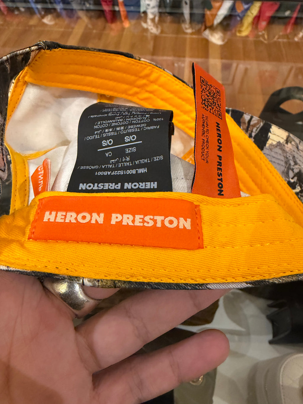 Heron Preston Urban Camo Baseball Cap - Camo