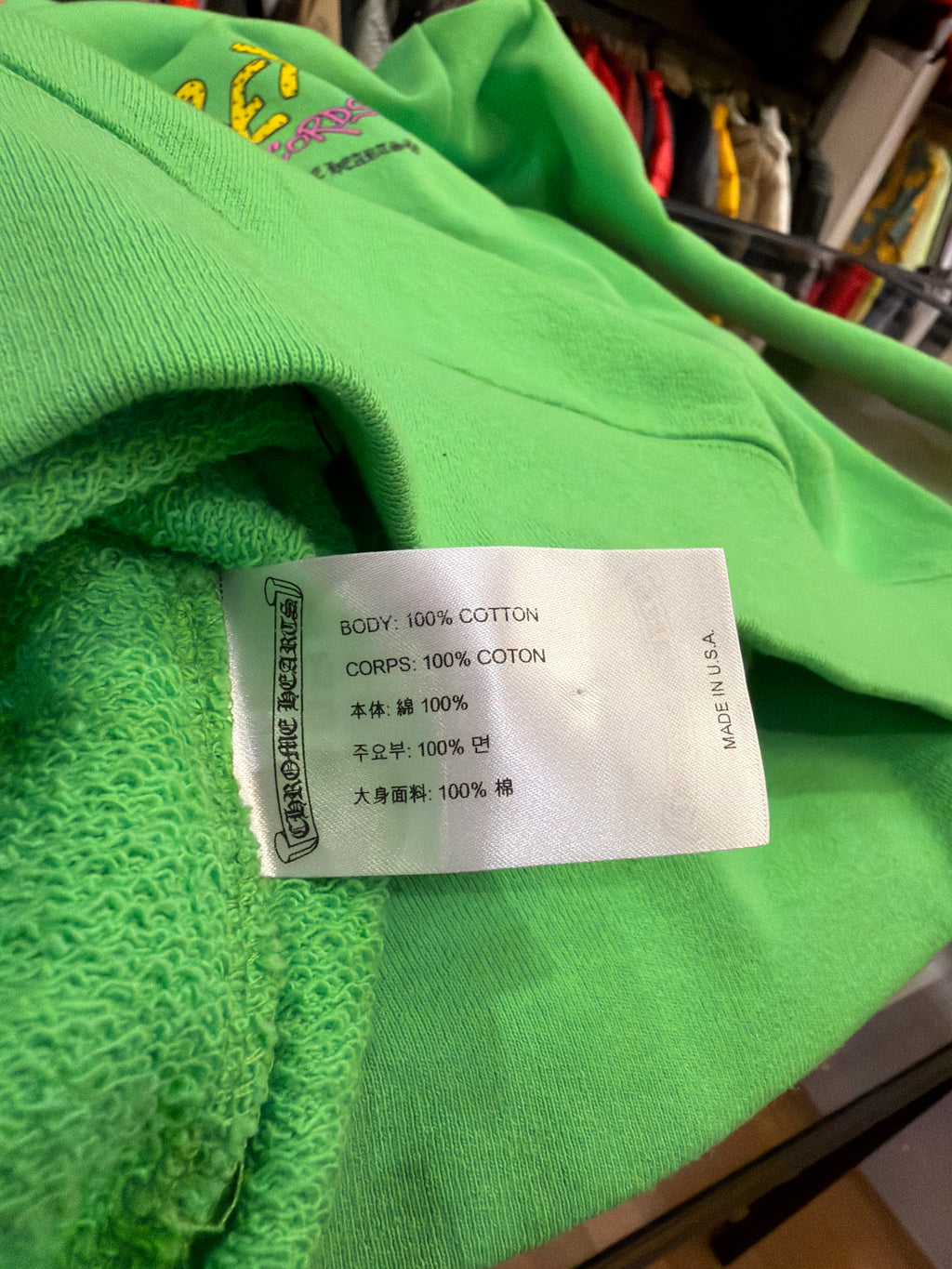 Chrome Hearts Matty Boy Sex Record Crewneck - Green