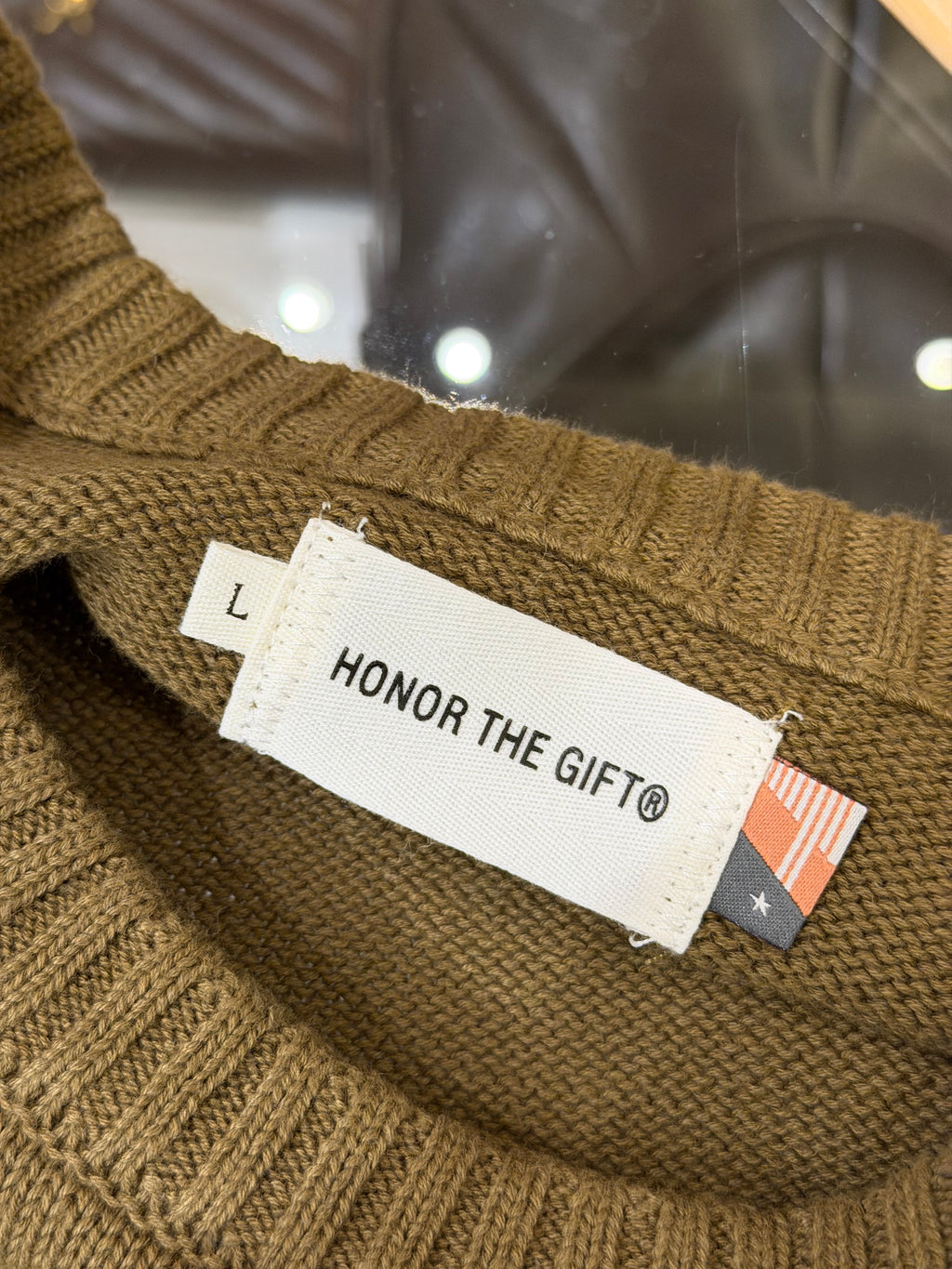 Honor The Gift Panther Mascot Knit Sweater