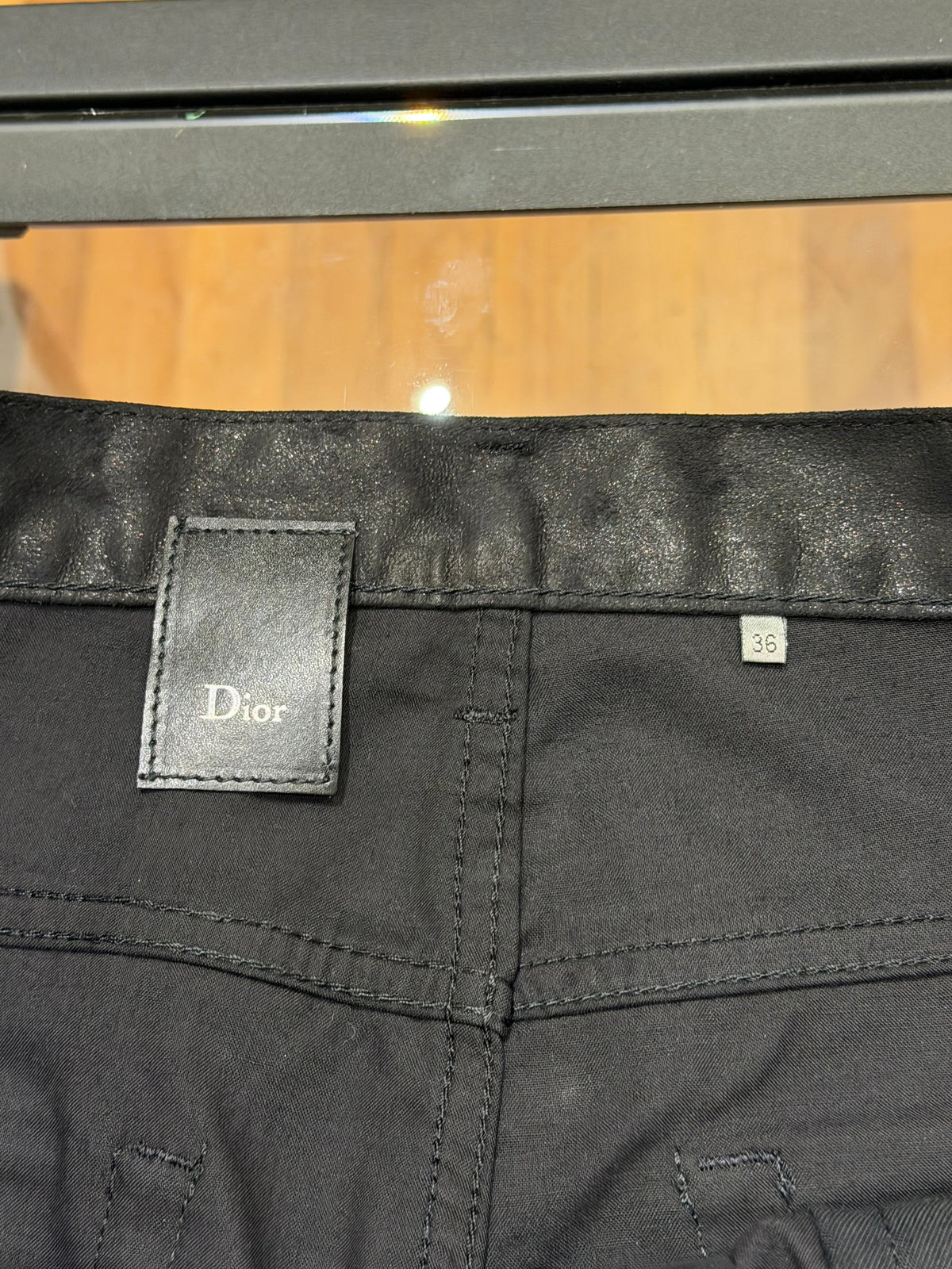 Dior Homme FW08 Glitter Moleskin Trousers