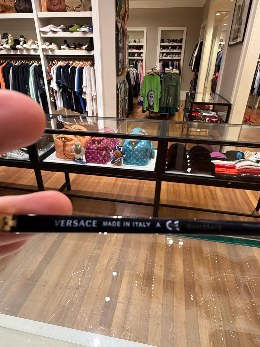 Versace Aviator Sunglasses