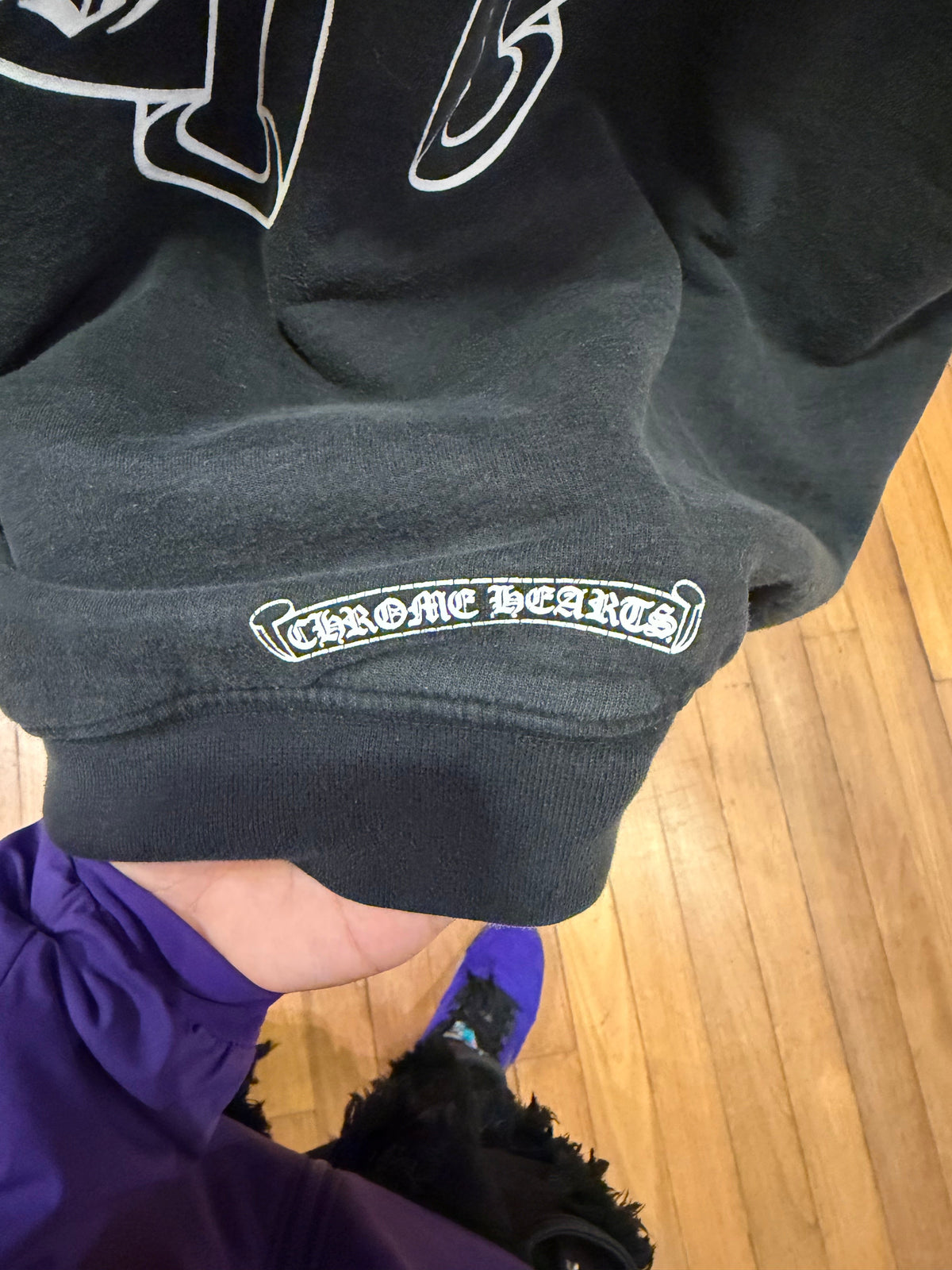 Chrome Hearts FU Horseshoe
Thermal Full Zip Hoodie - Black