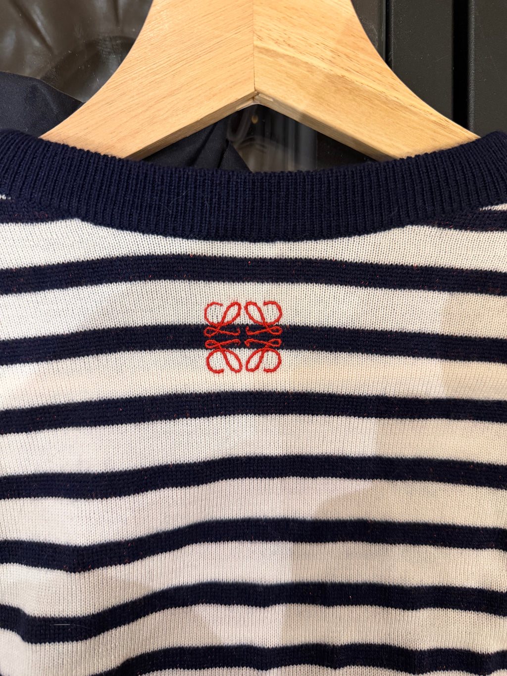 Loewe Logo Striped Sweater