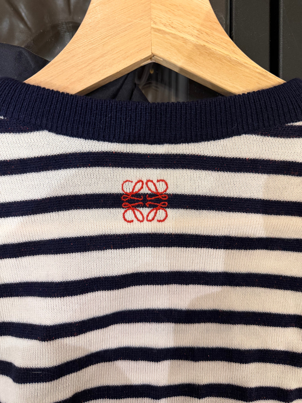Loewe Logo Striped Sweater