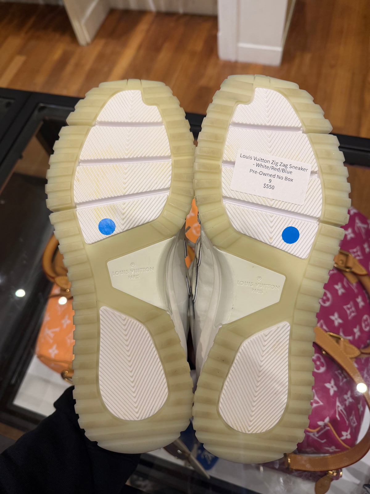 Louis Vuitton Zig Zag Sneaker - White/Red/Blue