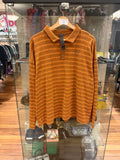 Chrome Hearts Matty Boy ‘Teens From Mars’ Striped Polo LS Shirt