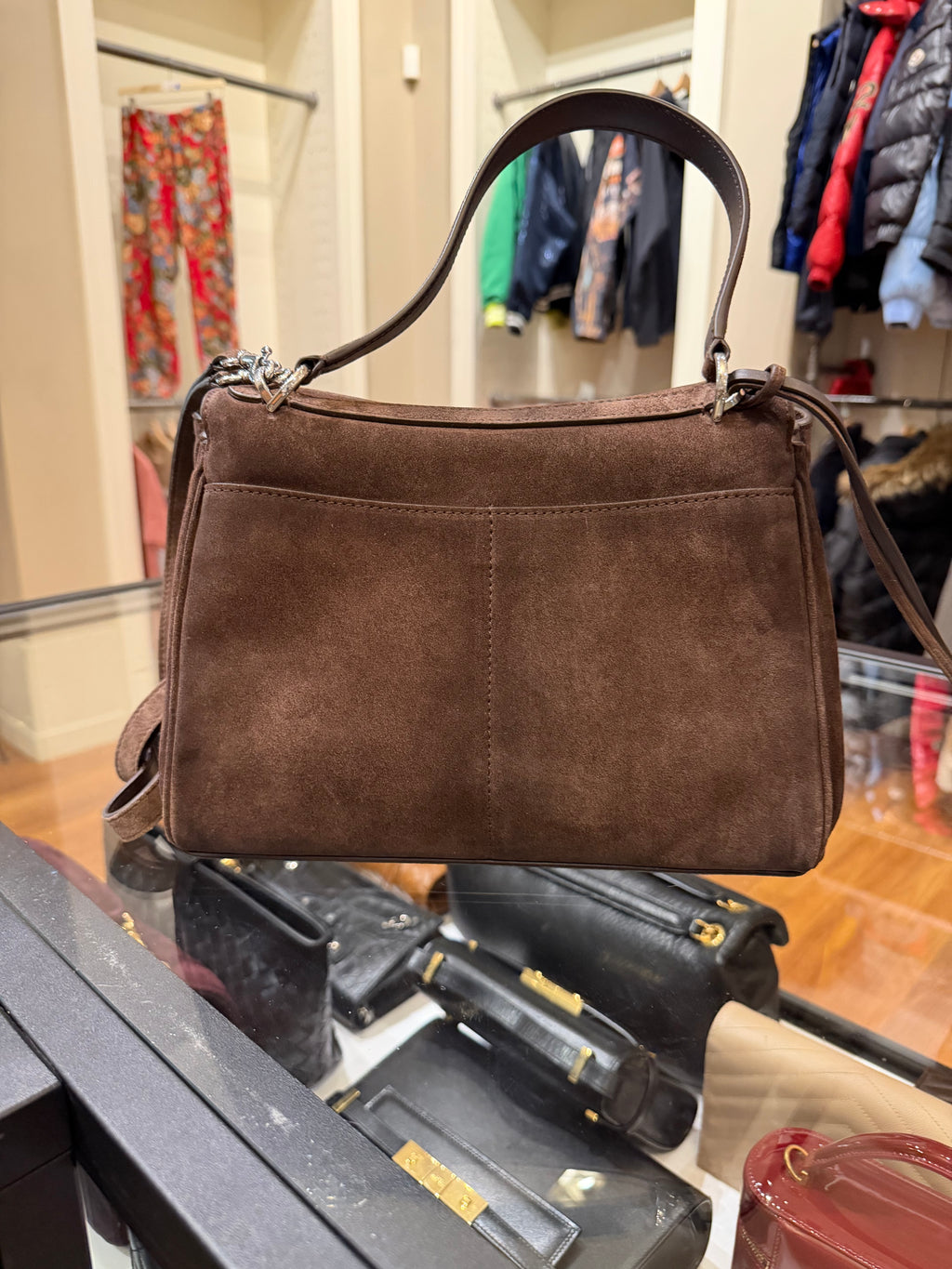 Balenciaga Small Top Handle Rodeo Bag - Light Espresso