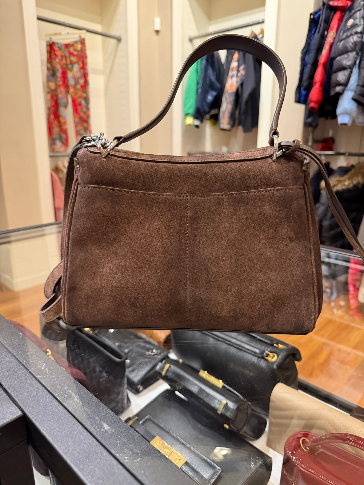 Balenciaga Small Top Handle Rodeo Bag - Light Espresso