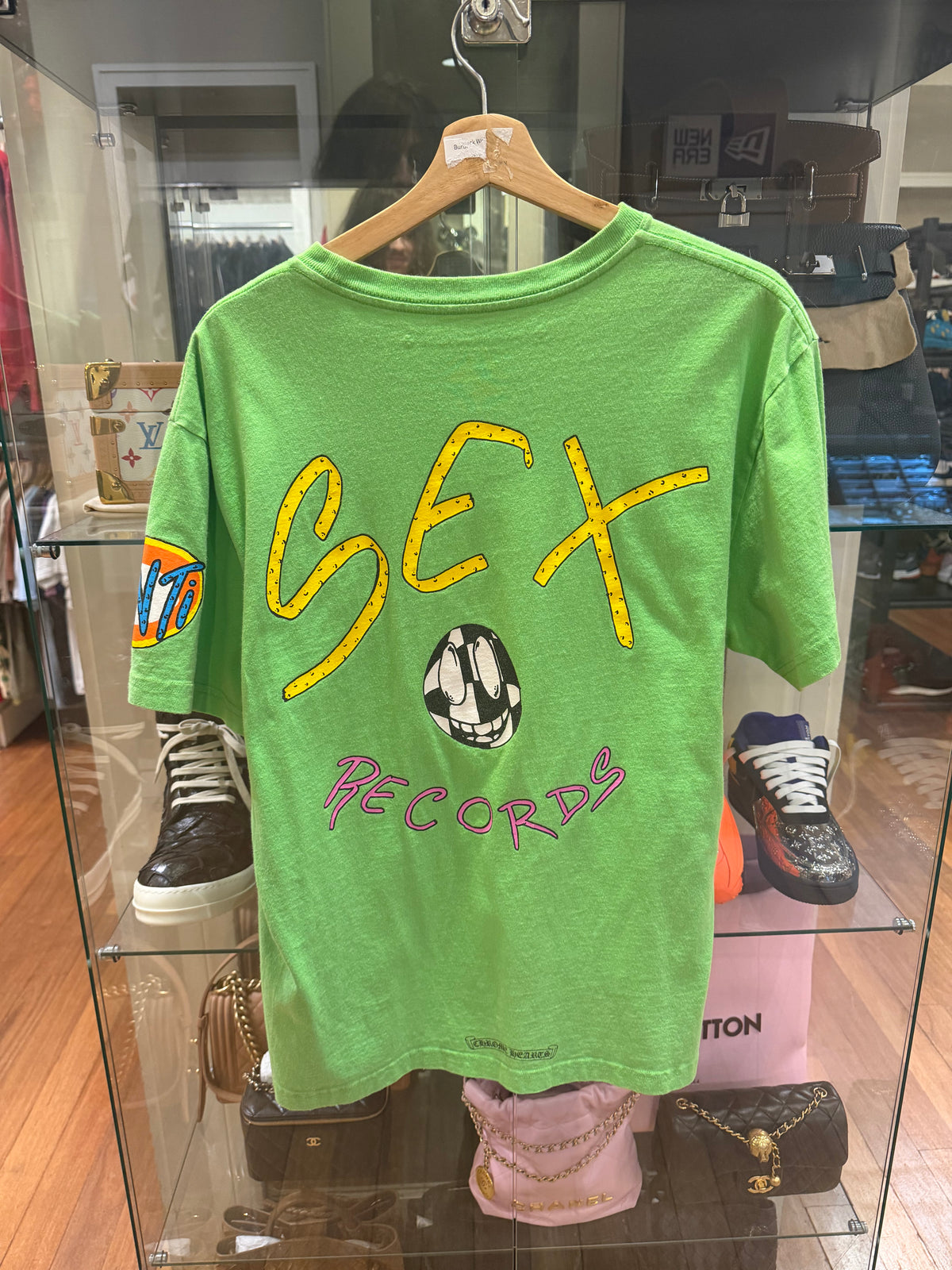 Chrome Hearts Matty Boy Sex
Records Tee - Green
