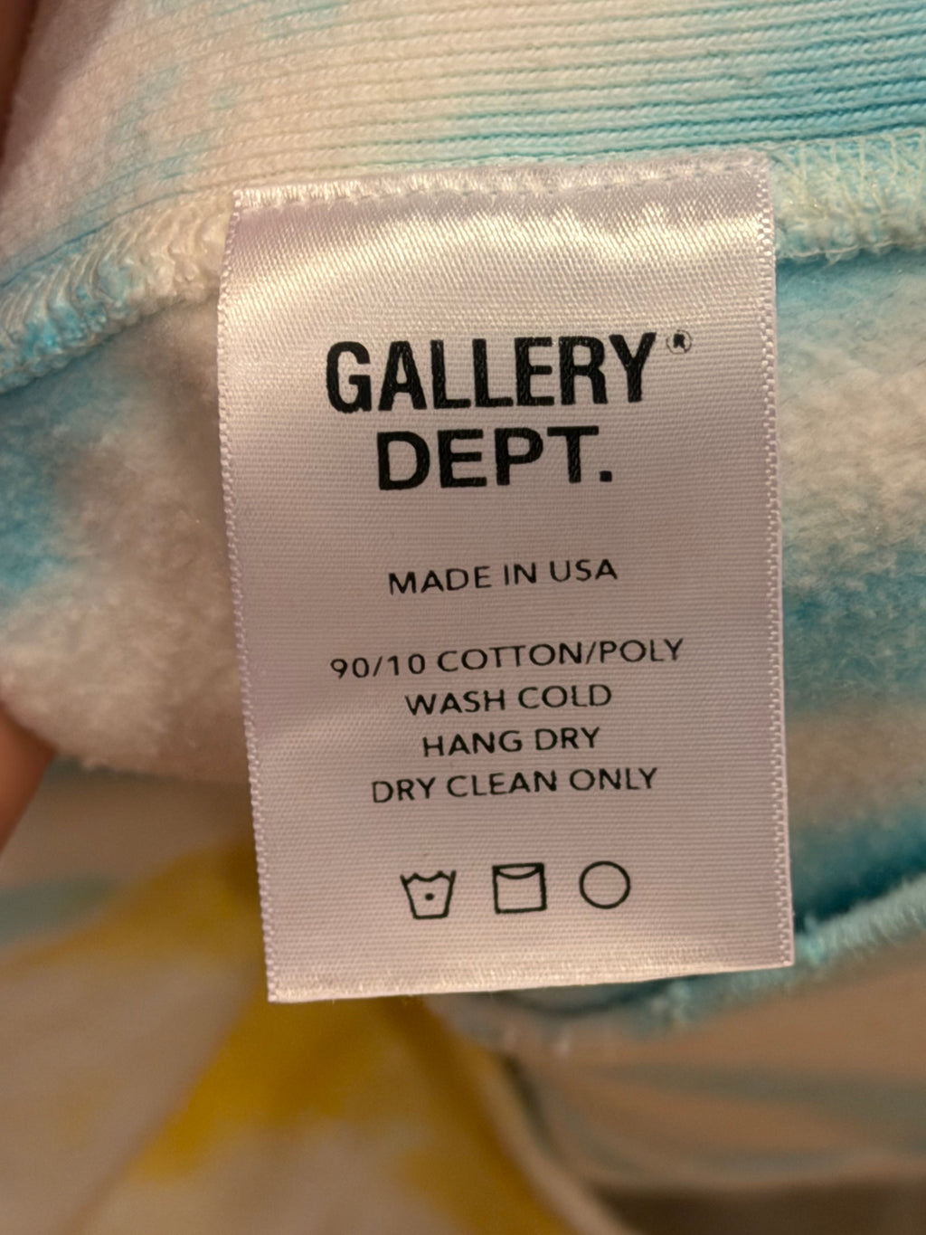 Gallery Dept Tie Dye Hoodie