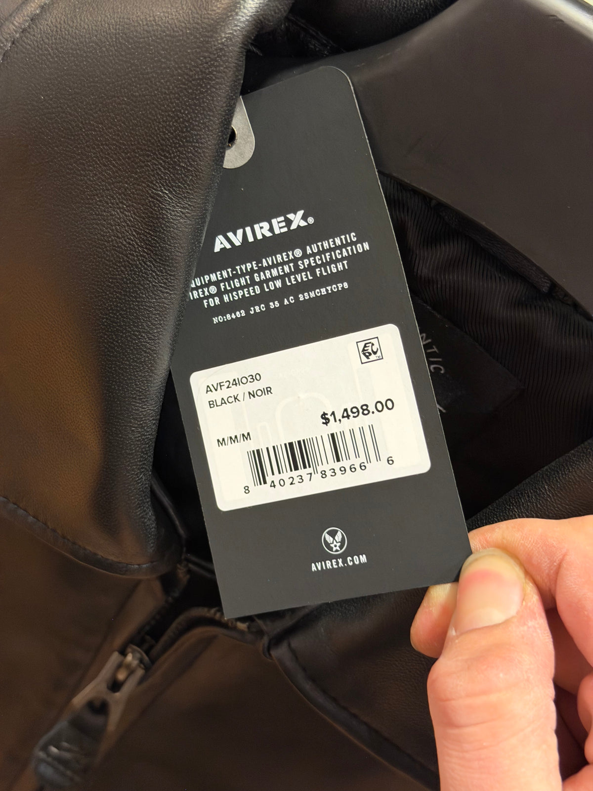 Avirex Icon Jacket - Triple Black