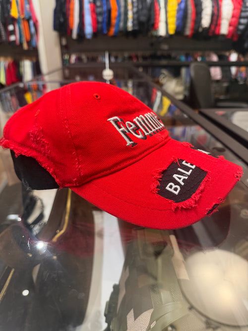 Balenciaga Femme Pre Distressed Hat