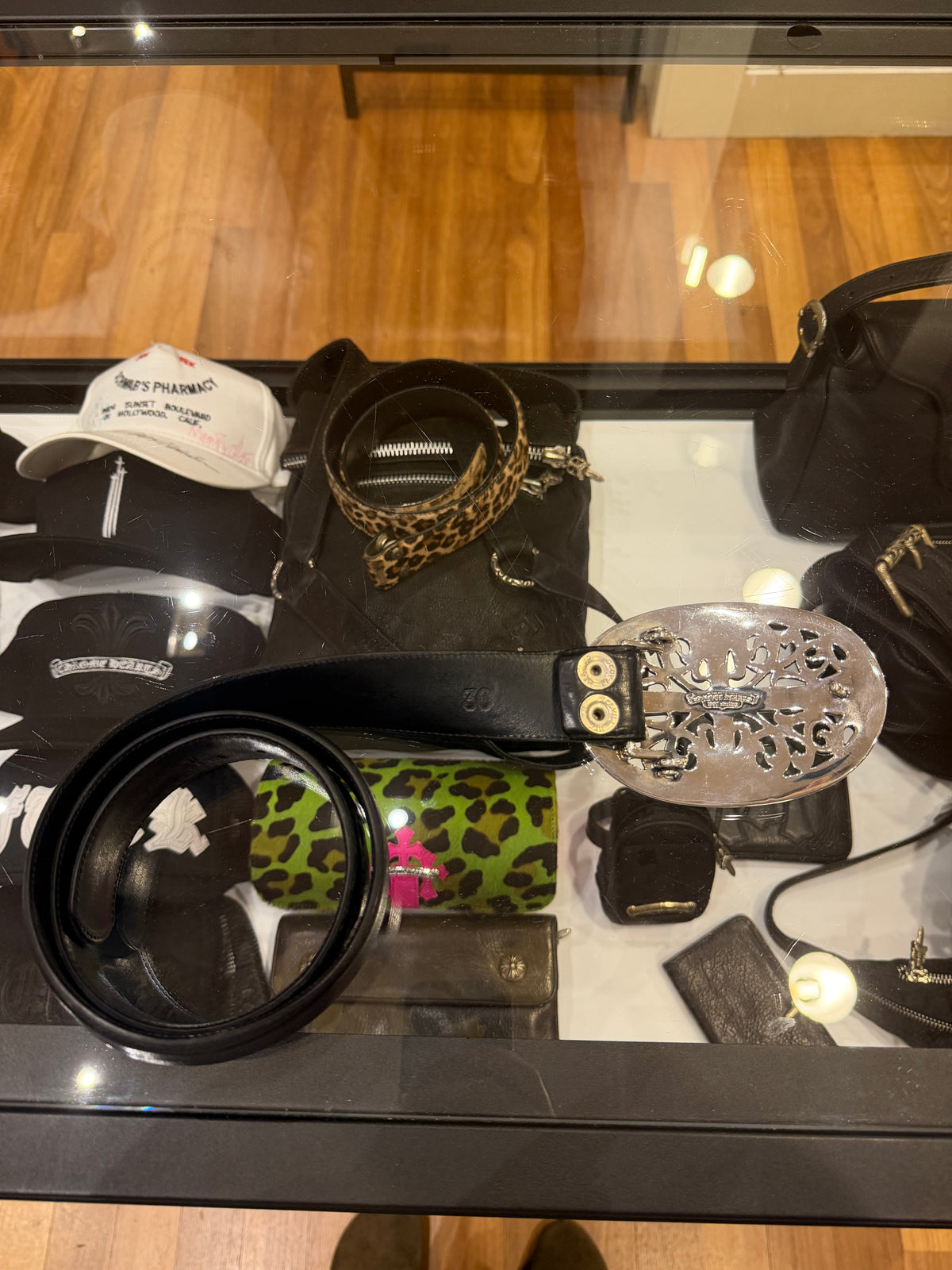 Chrome Hearts XL Oval Buckle Belt