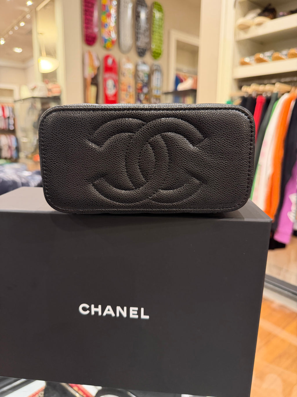 Chanel Vanity Bag on Chain