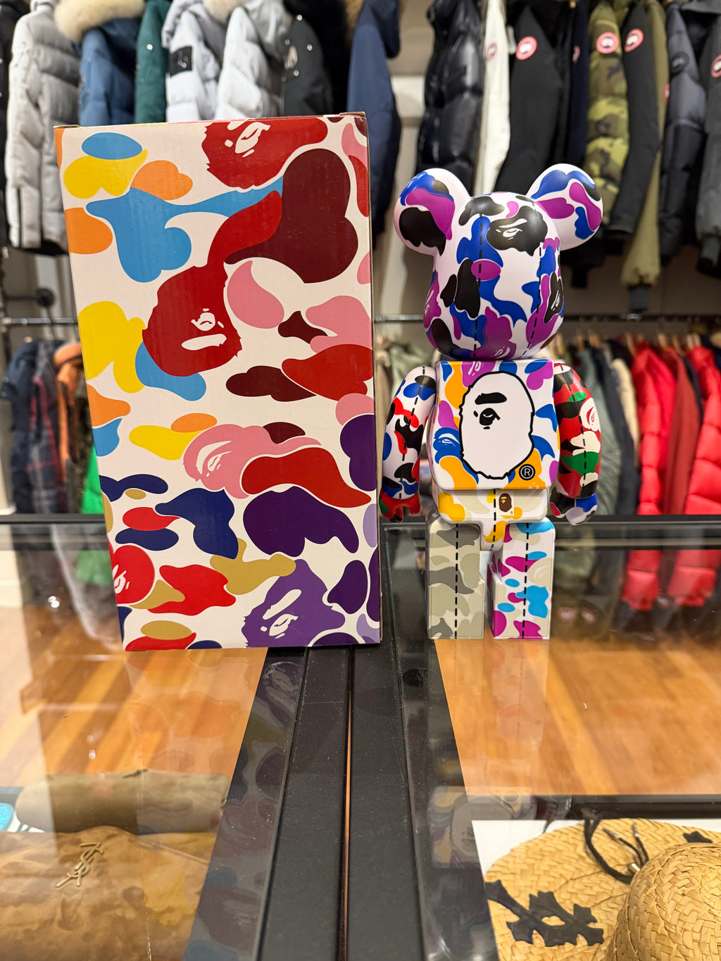 Bape X Bearbrick 28th Anniversary Camo #4 400% Figure