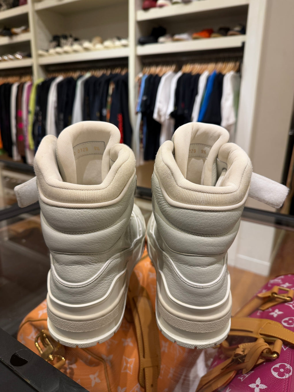 Louis Vuitton Trainer High Top - Grey/White