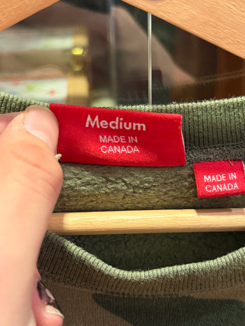 Supreme Camo Box Logo Crewneck
