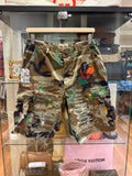 Gallery Dept G Patch Woodland Camo Cargo Shorts