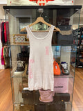 Chrome Hearts Tank Top - White & Pink