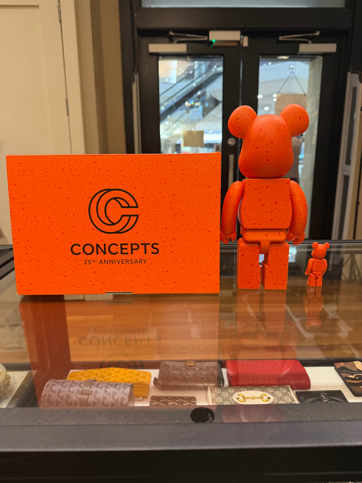 Concept X Bearbrick 100% & 400% Figures