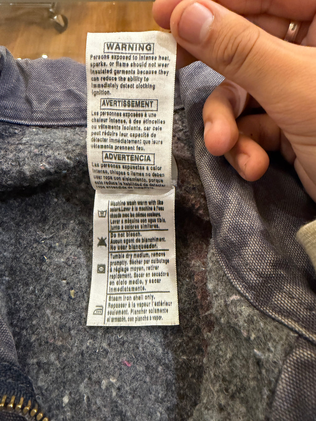Carhartt Detroit Jacket -
Faded Blue