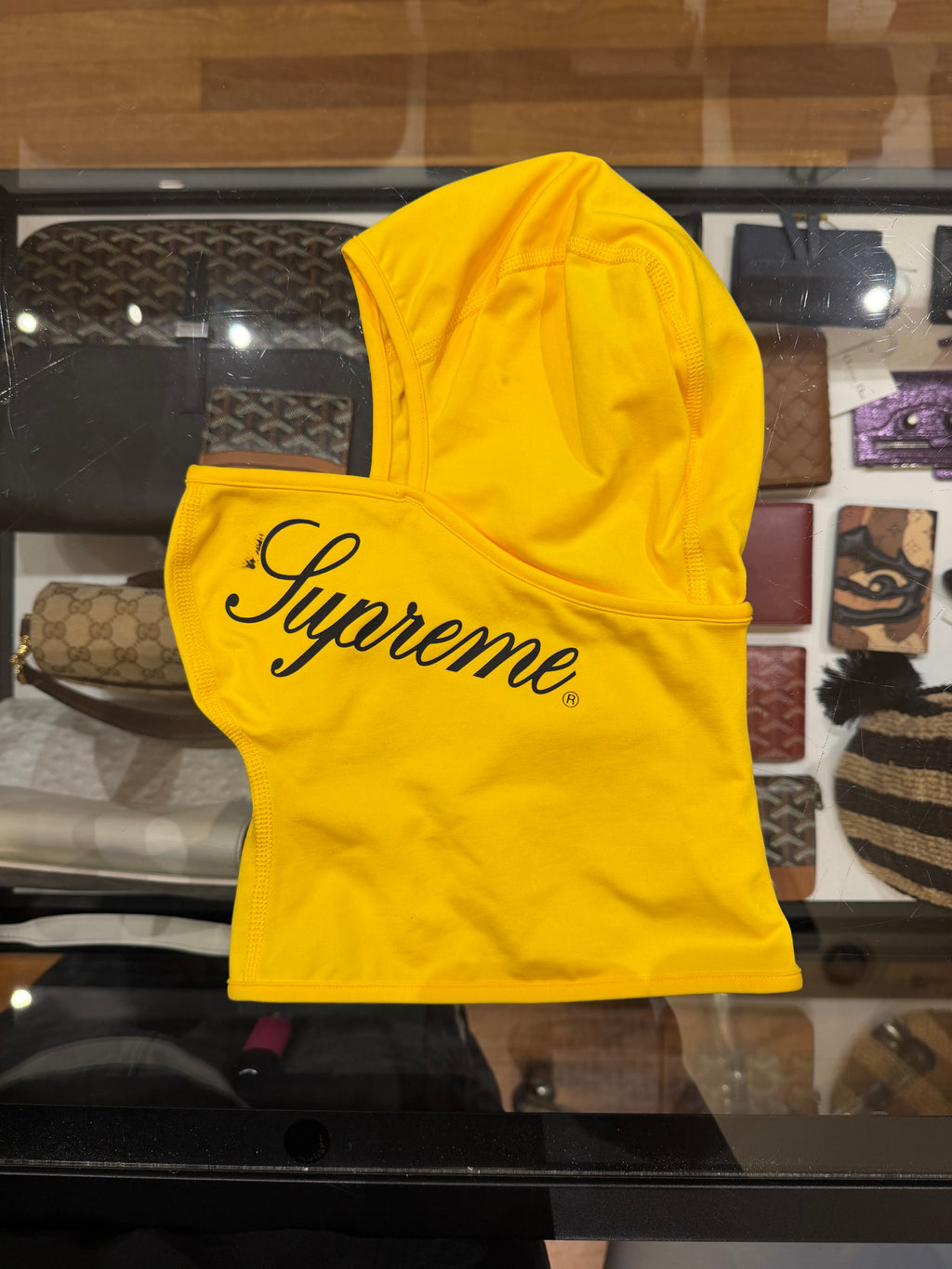 Supreme Lightweight Script Balaclava - Yellow