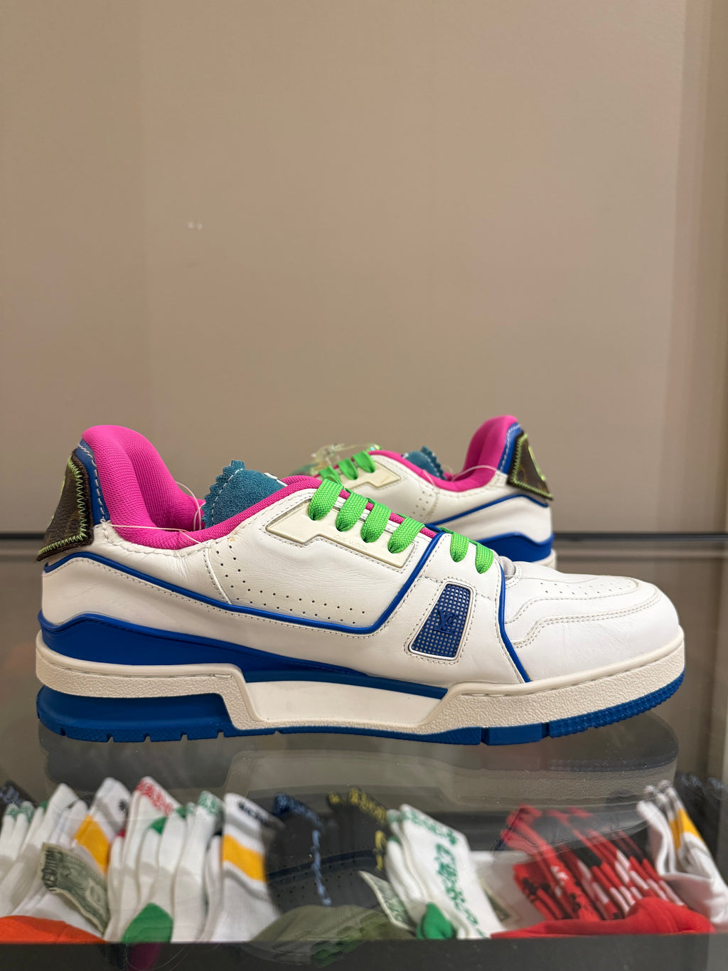 Louis Vuitton LV Trainer-Neon Blue 'Soho Exclusive'