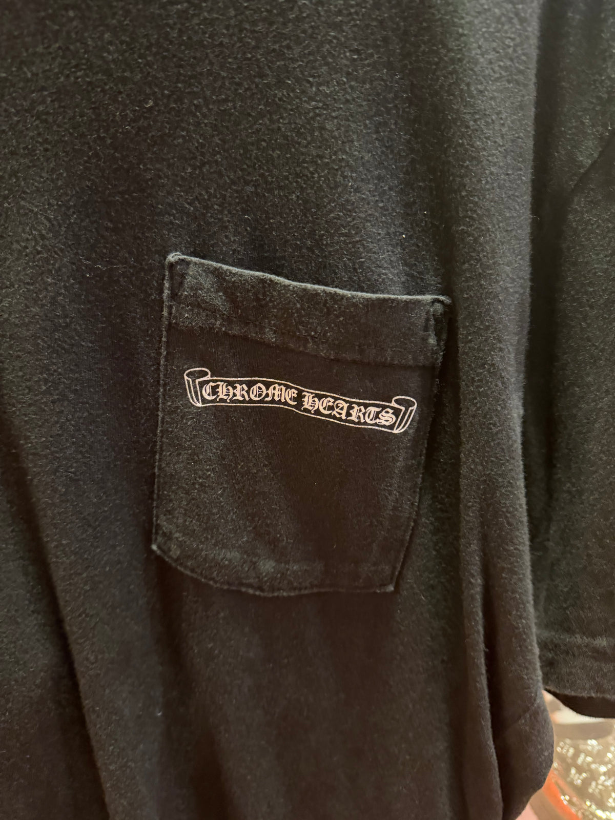 Chrome Hearts Fuck You Scroli-
Black