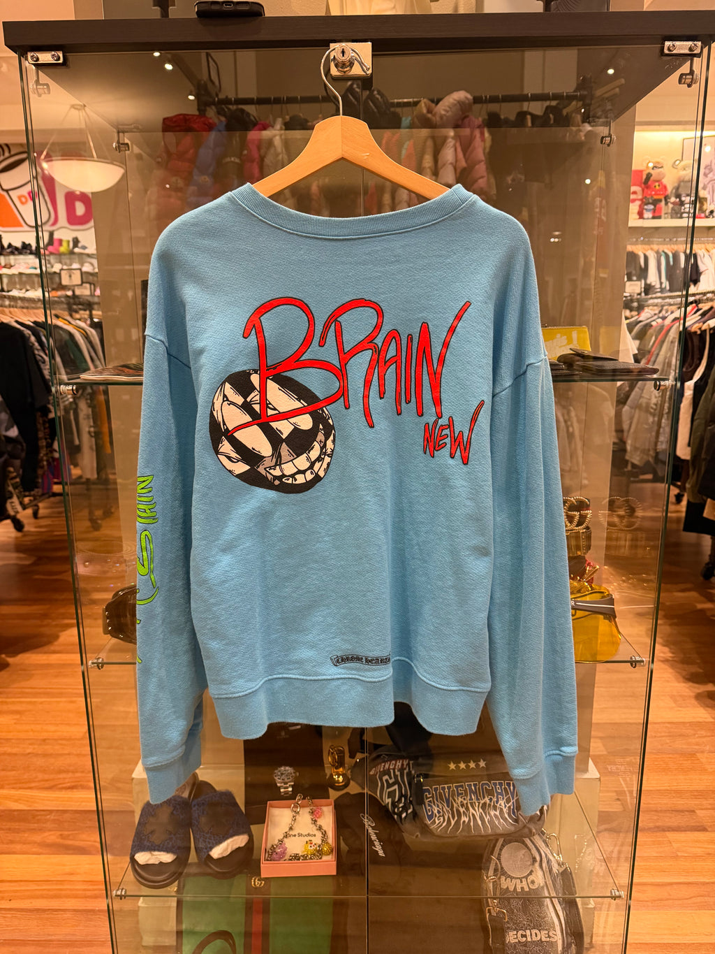 Chrome Hearts Matty Boy ‘Brain New’ Crewneck