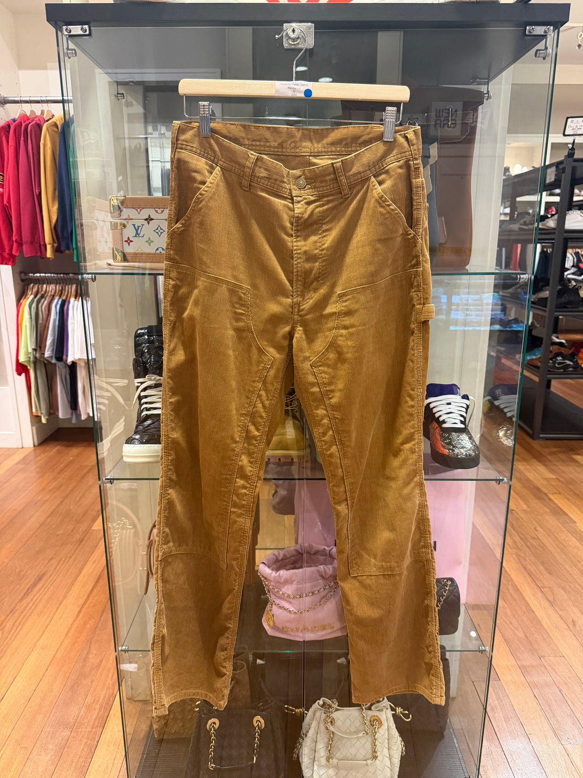 VISVIM Corduroy Double Knee Carpenter Pants - Camel