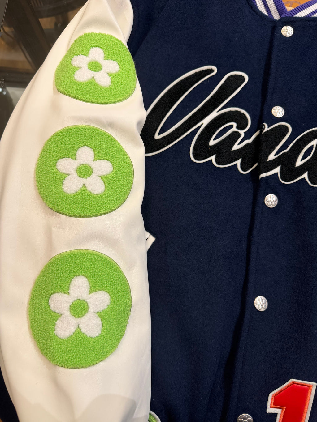 Vandy the Pink 99 Varsity
Jacket - Navy