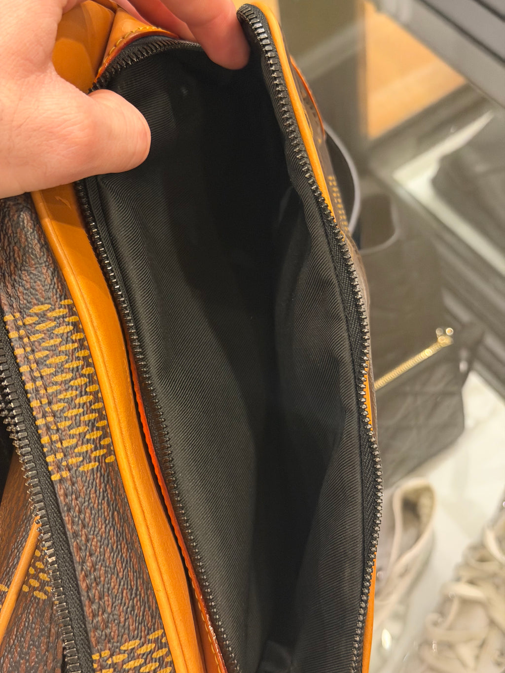 Louis Vuitton x NIGO Giant Damier Ebene Monogram Nil Messenger Bag