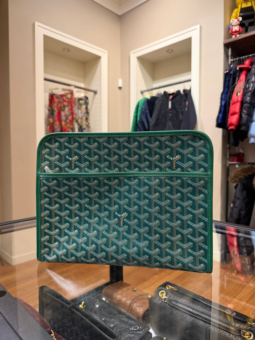 Goyard GM Toiletry Bag - Green
