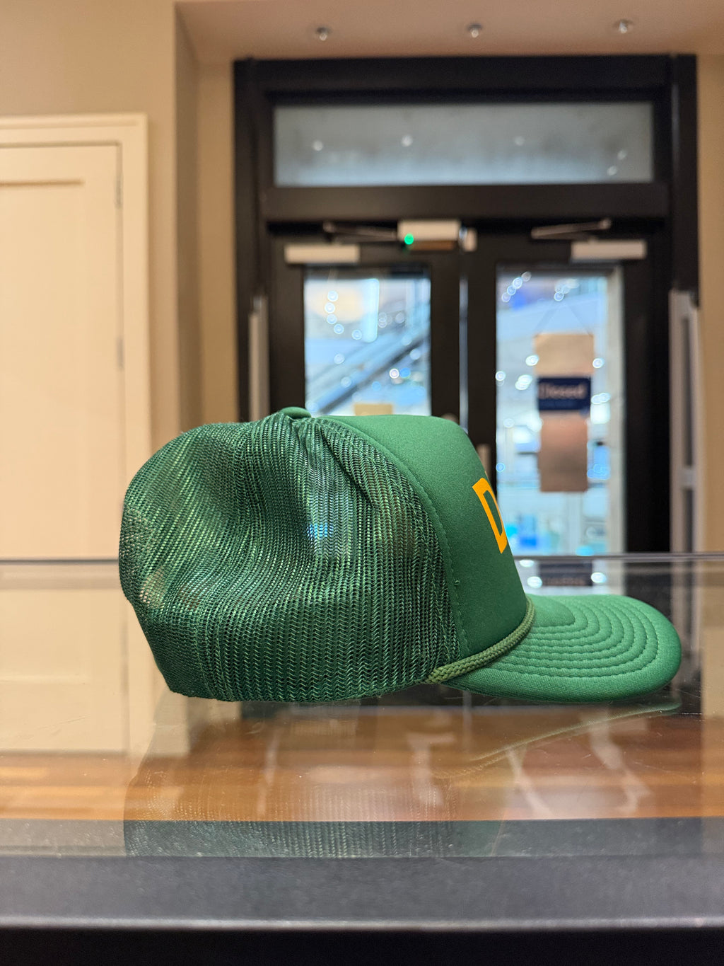 Gallery Dept. “Dept.” Trucker Hat - Green/Yellow