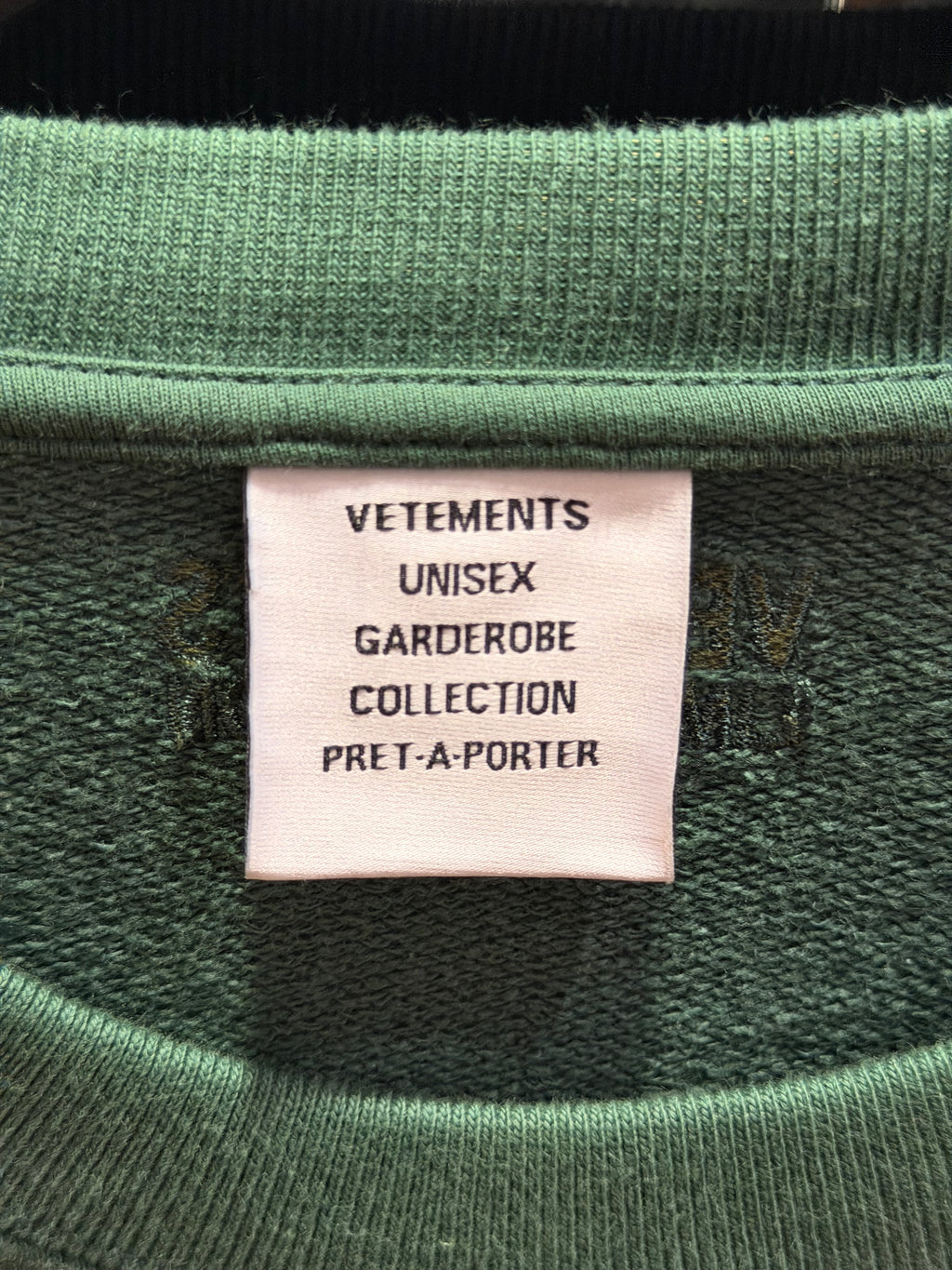 Vetements Polizel/Securite Double Crewneck