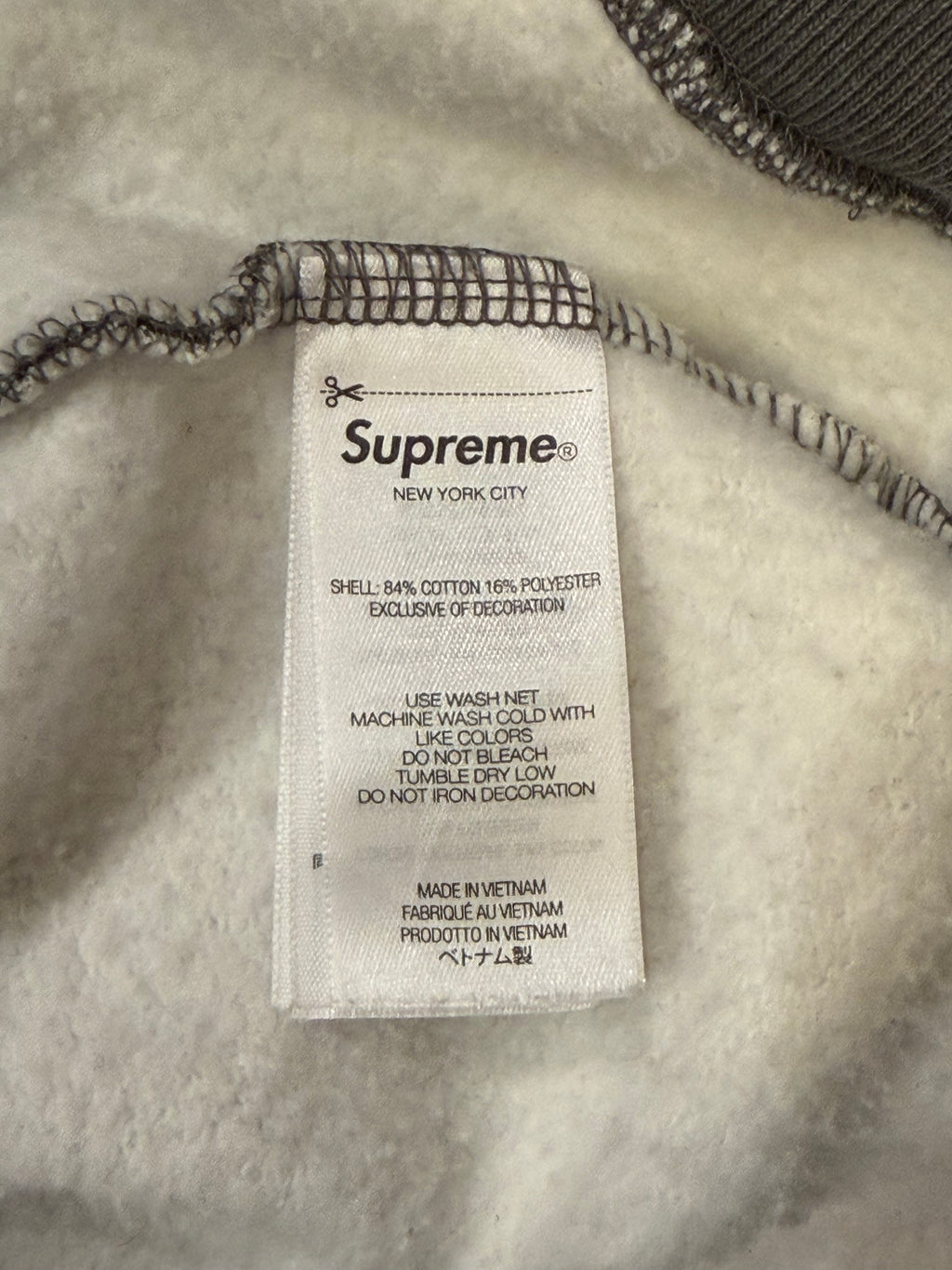 Supreme Woven Patches Hoodie - Snow Camo
