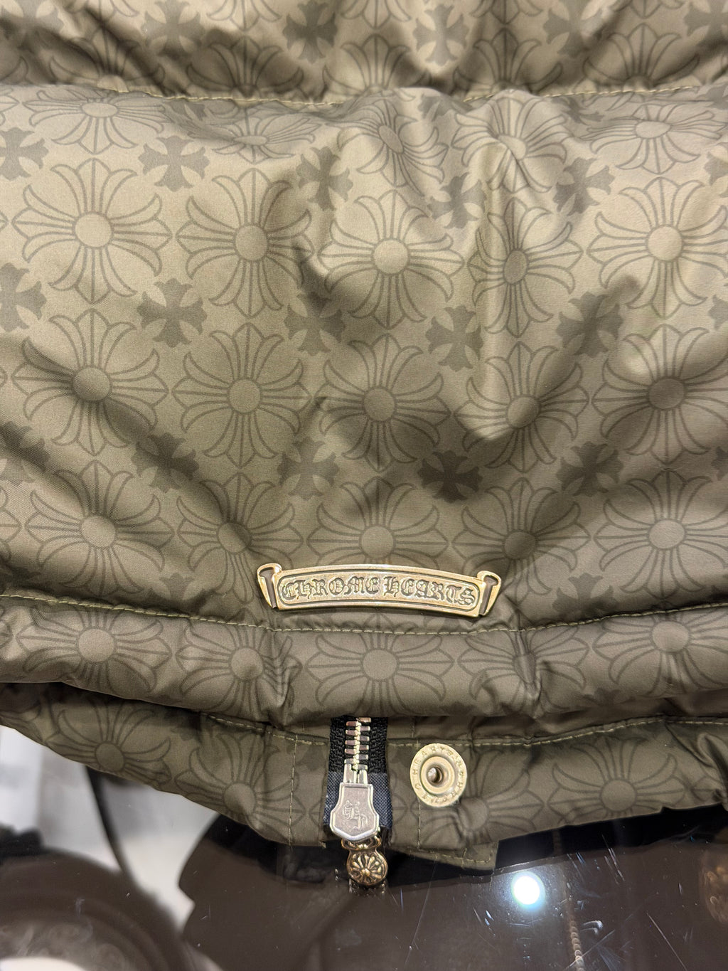 Chrome Hearts Monogram Down Puffer Vest